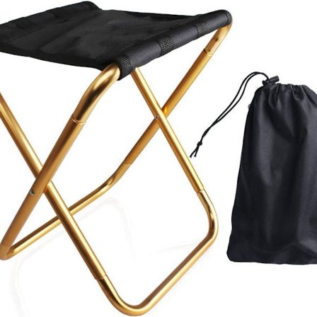 Fällbar pall hopfällbar campingpall utomhus hopfällbar lätt liten bärbar