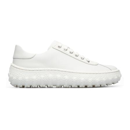 CamperLab Lace-up Sko Ground Hvid, Dame, Størrelse: 39 EU