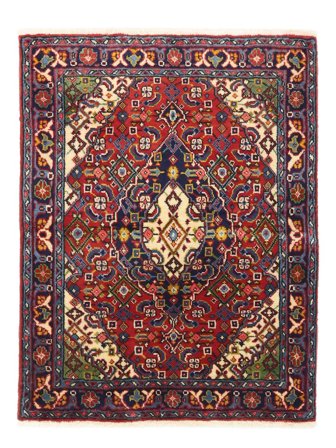 Sarouk Rug Hand Knotted 67X87
