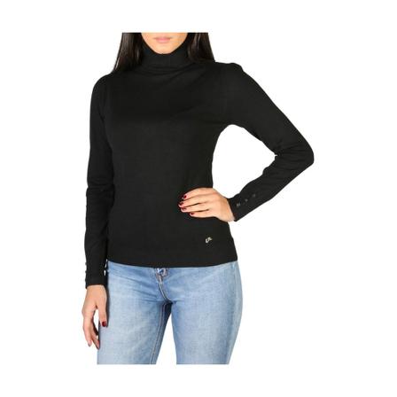 YES Zee, Turtleneck - 1674_M038_Ru 00 Czarny, Kobieta, Rozmiar: 2XL