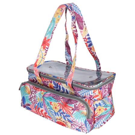 Utskrift Ull Förvaringsväska Gör det själv Garn Stickning Tote Bag Sytillbehör Organizer Supplies