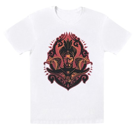 Disney Flickor Aladdin Film Jafar Ormar Bomulls T-shirt 3-4 År