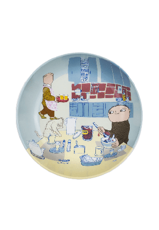 ALFONS ÅBERG Åberg, Stor skål Mata & äta Unisex Blå ONESIZE