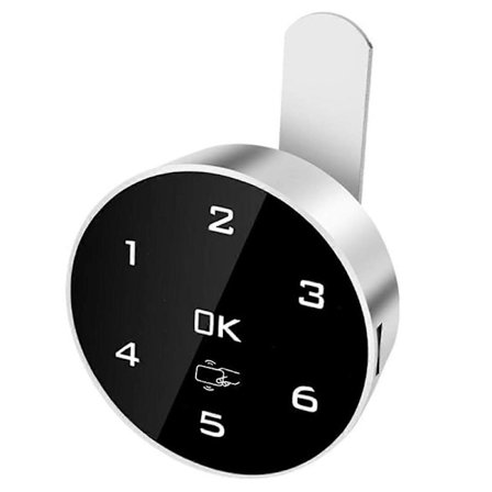 Elektronisk skabslås med kombination, smart elektronisk skabslås, nøglefri dørlås, med to