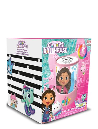Gabby's Dollhouse Gabby's Dollhouse, Projektorlampe - Multi/patterned - ONE SIZE