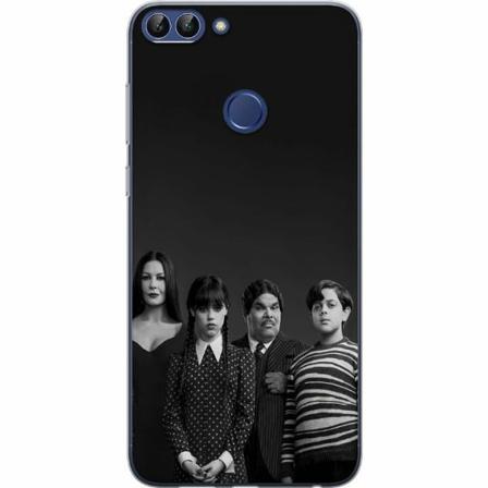 Huawei P Smart Genomskinligt Skal Wednesday Addams