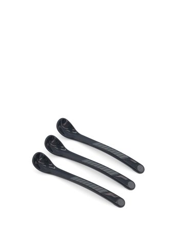 Twistshake Twistshake 3X Feeding Spoon 4+M Black - Black - ONE SIZE