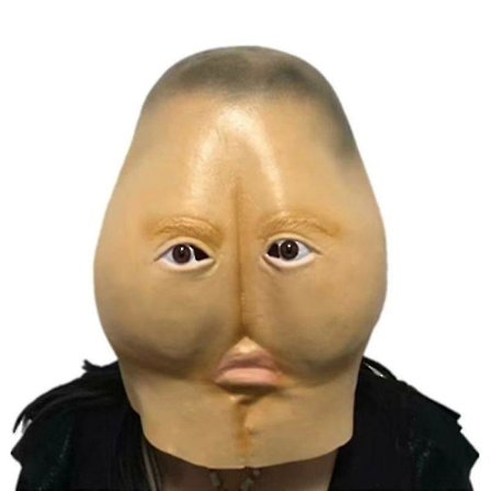 Sjov Prank Latex Røv Hoved Maske Voksen Røv Cosplay Prop Fest Kostume Tilbehør Voksne Børn Nyhed Joke Legetøj