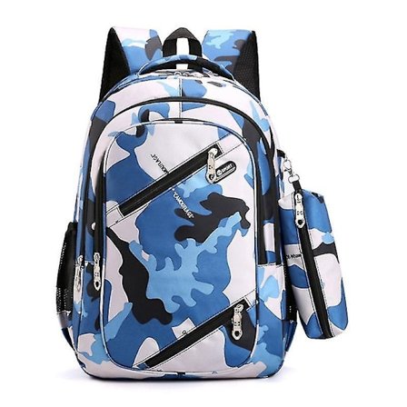 Camouflage Men Backpacks Travel Kids School Bag Cool Boy Military School Bags For Teenage School Backpack-cl.