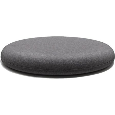 Tyk rund stolpude, aftagelig havepude, indendørs udendørs stolpude memory foam, vaskbar 30cm antracit, A