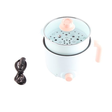 Mini elektrisk gryde Multifunktionel lille elektrisk gryde til hjemmet Studerende sovesal Rejse CN 220V