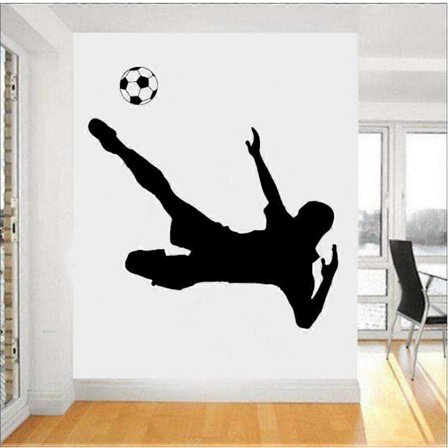 56X59Cm Fotball Fotball Dekaler Sport Barn Barnerom Vegg Klistremerke Tattoo Vegg Klistremerke Selvklebende Veggmaleri Kunst Hjem Dekor