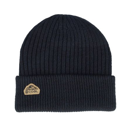 Coal - The Coleville Black Cuff Cuff Black Beanie - @ Hatstore