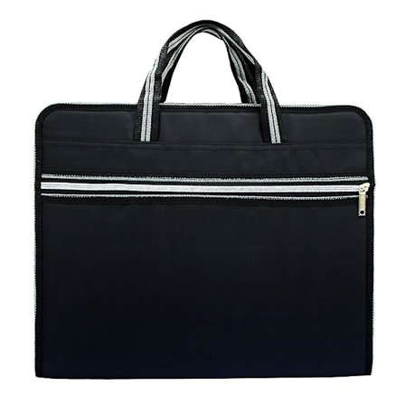 Vanntett lerret oppbevaringsmappe Bærbar koffert Flerlags innleggmappe