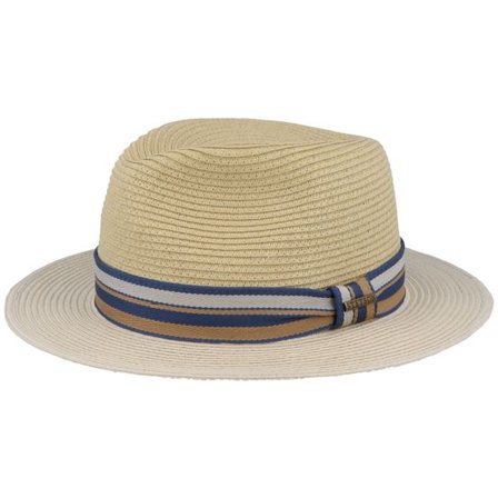 Stetson - Beige fedora Hatt - Traveller Toyo Yellow/Beige Fedora @ Hatstore