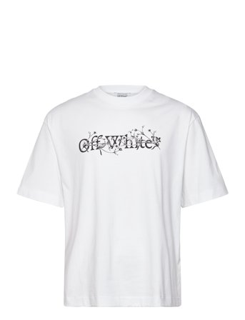 Off-White Bookish Flower Skate S/S Tee - White - S