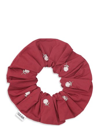 SUI AVA Bobbie Scrunchie - Red - ONE SIZE