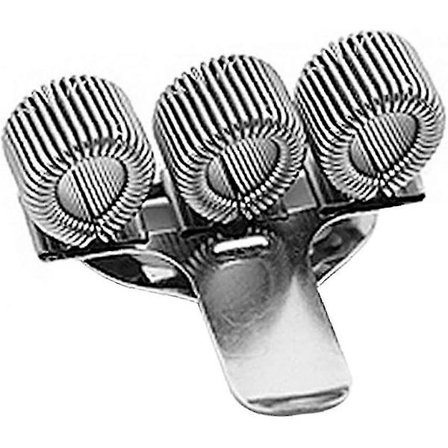 Trippel Pennholder Metall Pennholder Med Kontorklips Hjemmeforsyning Sykepleier Politi Lege Fjærklemme Pennholder