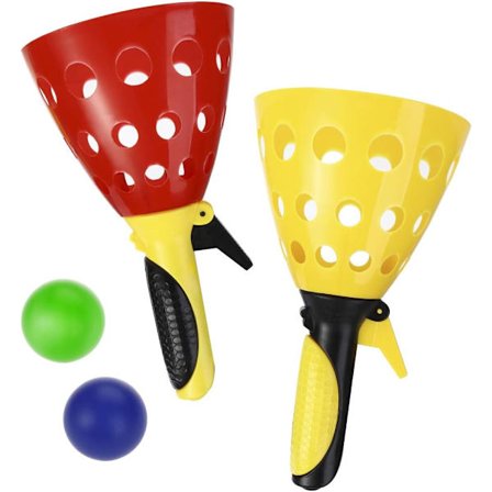 Barnens start-fångbollsspelset - 4 bollar (slumpmässiga färger) - drmfly
