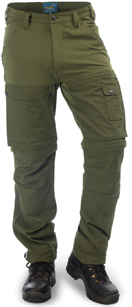 Arrak Outdoor Arrak M's Flexible Zip Off Pant Green
