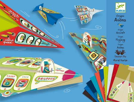 Djeco - Origami - Flygplan