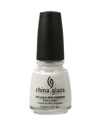 China Glaze Nail Lacquer - White - 14 ml