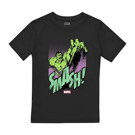 Hulk Barn/Barn Gamma Smash T-Shirt 5-6 År Svart
