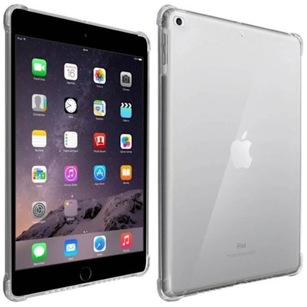 iPad Mini Kuori - ILMOITA - Kirkas Silikoni Geeli - Iskunkestävä - Ultra-Hieno - Sekä Miesten että Naisten