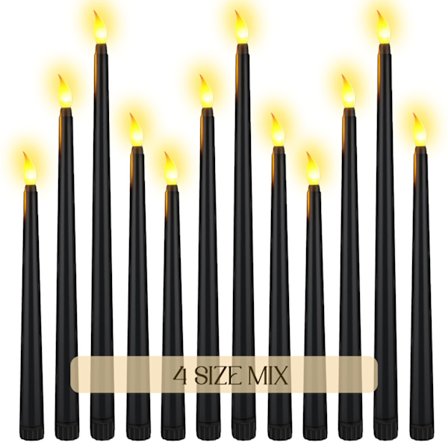 12-72 st LED-ljus flimrande flamlösa ljus Bröllopsbord Dekorativa ljus Batteridrivna julljus Heminredning