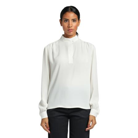 Mauro Grifoni Blouses , Wit , Dames , Maat: 2XS