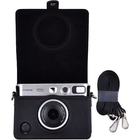 Mini EVO Kameraveske Kompatibel med Fuji Instax Mini EVO Instantkamera med Justerbar Skulderstropp