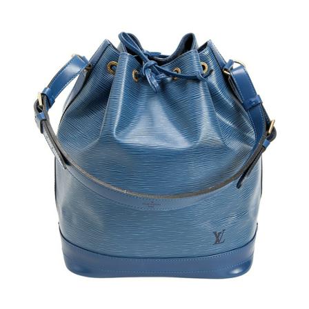 Louis Vuitton Vintage, Pre-evening epi bucket gm Blauw, Dames, Maat:ONE Size