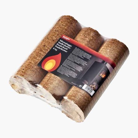 Värmeloggs 6 kg - Biltema