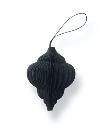Sustain Foldet Julepynt Jewel Black Nordstjerne
