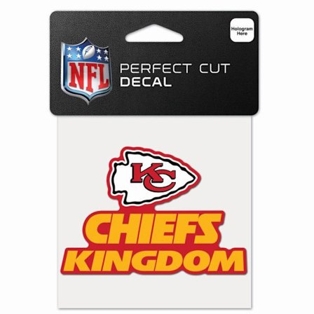 Wincraft Perfect Cut 10x10cm NFL-joukkueiden sloganeita sisältävä tarra