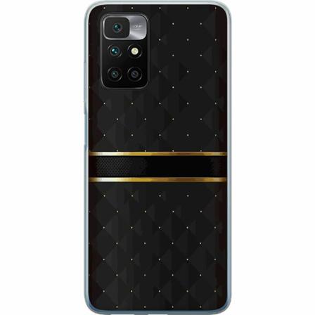 Xiaomi Redmi 10 Mjukt Skal - Golden Stripes