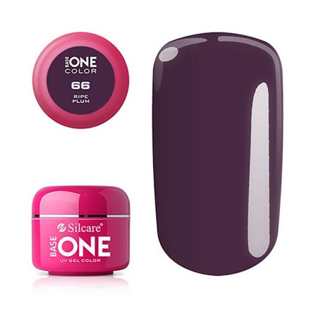 Base one - Color - UV Gel - Ripe Plum - 66 - 5 gram