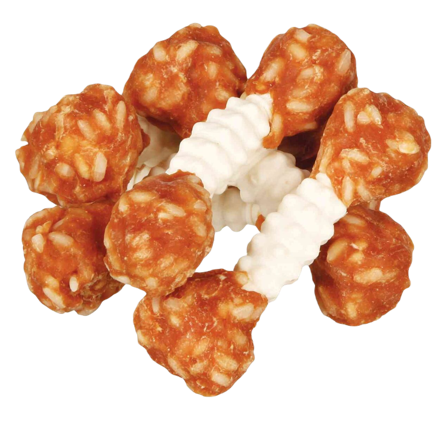 Trixie - Denta Fun tyggbar kylling 6-pakning/100g - Hund - Hundegodbiter & tyggebein - Dental tyggebein & tanntyggebein - ZOO.no