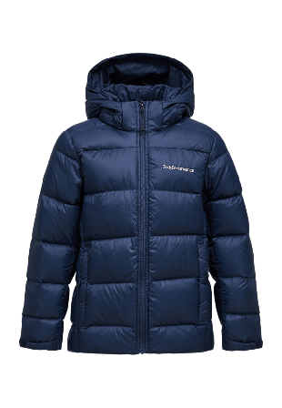 Peak Performance Jr Frost Down Puffer Jacket Ytterkläder Unisex Blå 160