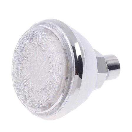 Regnbue Dusjhode med LED-Dyser Lumi Dusjhode Lys Automatisk