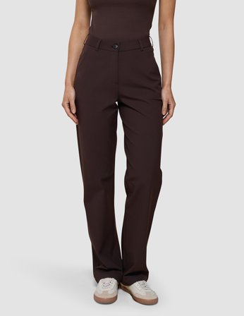 Shaping New Tomorrow - Damen - Essential Pants - Espresso - Straight Fit - Größe 26/36