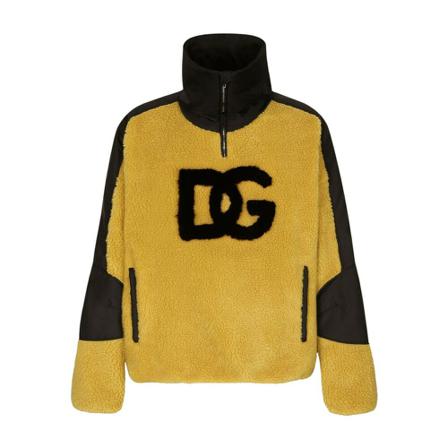 Dolce & Gabbana, Sweatshirts Geel, Heren, Maat:M