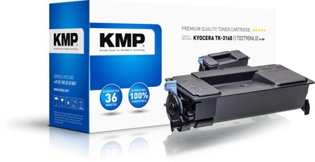 KMP K-T80 Toner black compatible with Kyocera TK-3160