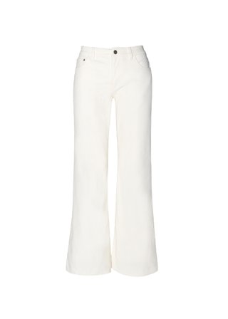 Hést Mimi Corduroy Pant Dame - Offwhite