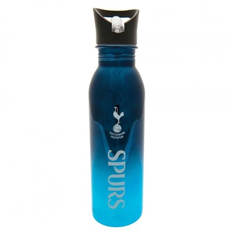 Tottenham Hotspur FC Metallic Sports Bottle One Size Sky Blue/D