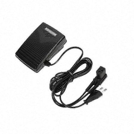 Kompatibel med multifunktionell symaskinsfotpedal med strömkabel kompatibel med Singer 974, EU-kontakt