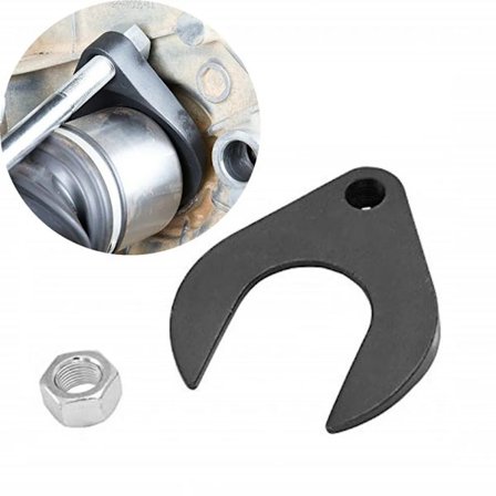 Højkvalitets forhjulsleje nav aftrækker aksel installatør fjerner garageværktøj drivaksel aftrækker kulstofstål ny