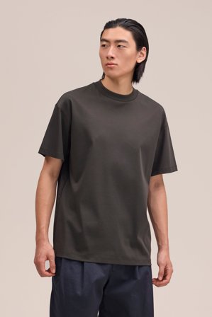 NN.07 Lionel T-Shirt Herren Grün Bio-Baumwolle