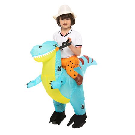 Oppblåsbar Dinosaurdrakt, Oppblåsbar Dinosaurdrakt, Oppblåsbar Halloween-drakt Type C