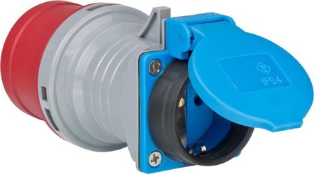 Brennenstuhl Power Plug Adapter Blue,